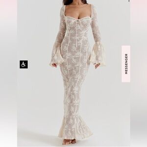 house of cb delilah dress xs NWOT